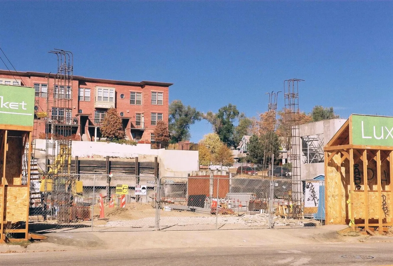 View from the southeast