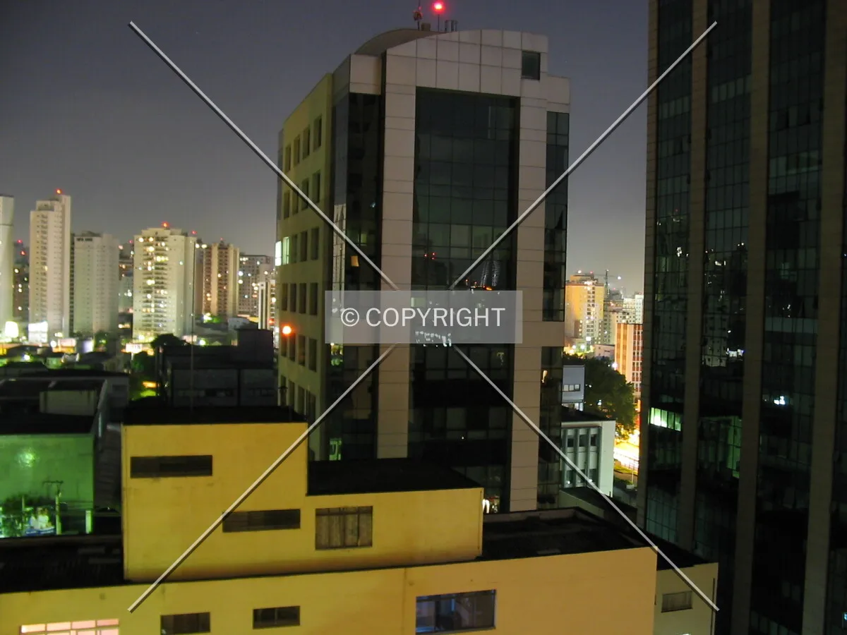 Night view of the top floors