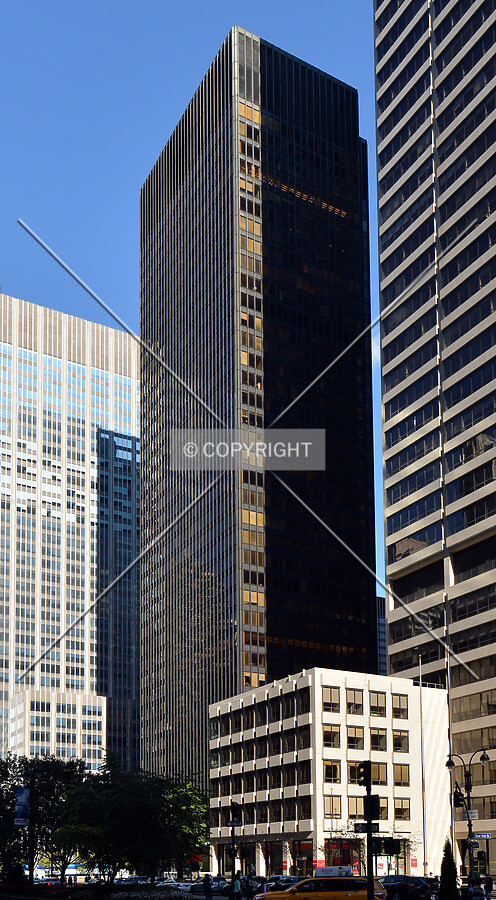 View from the southwest at Park Avenue and 51st Street