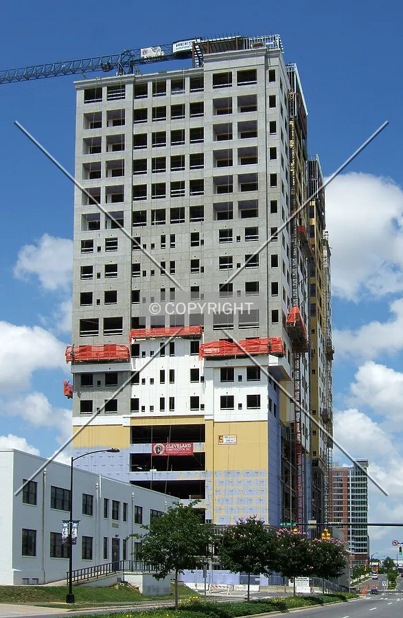 View from the southwest on Caldwell Street