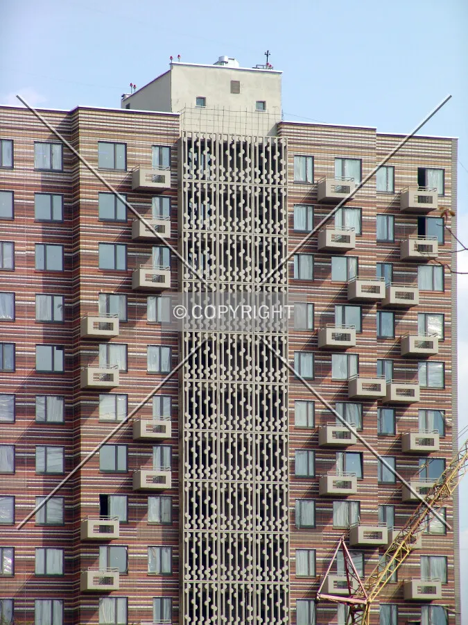 The upper floors