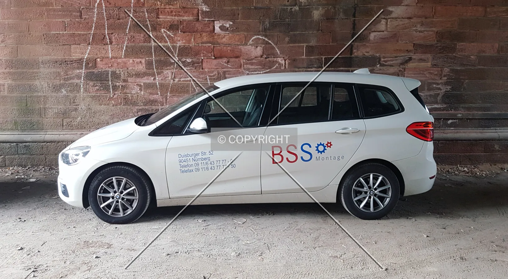 BSS Service vehicle - montage service