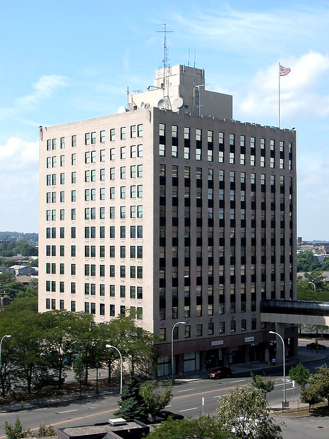 View from the southeast