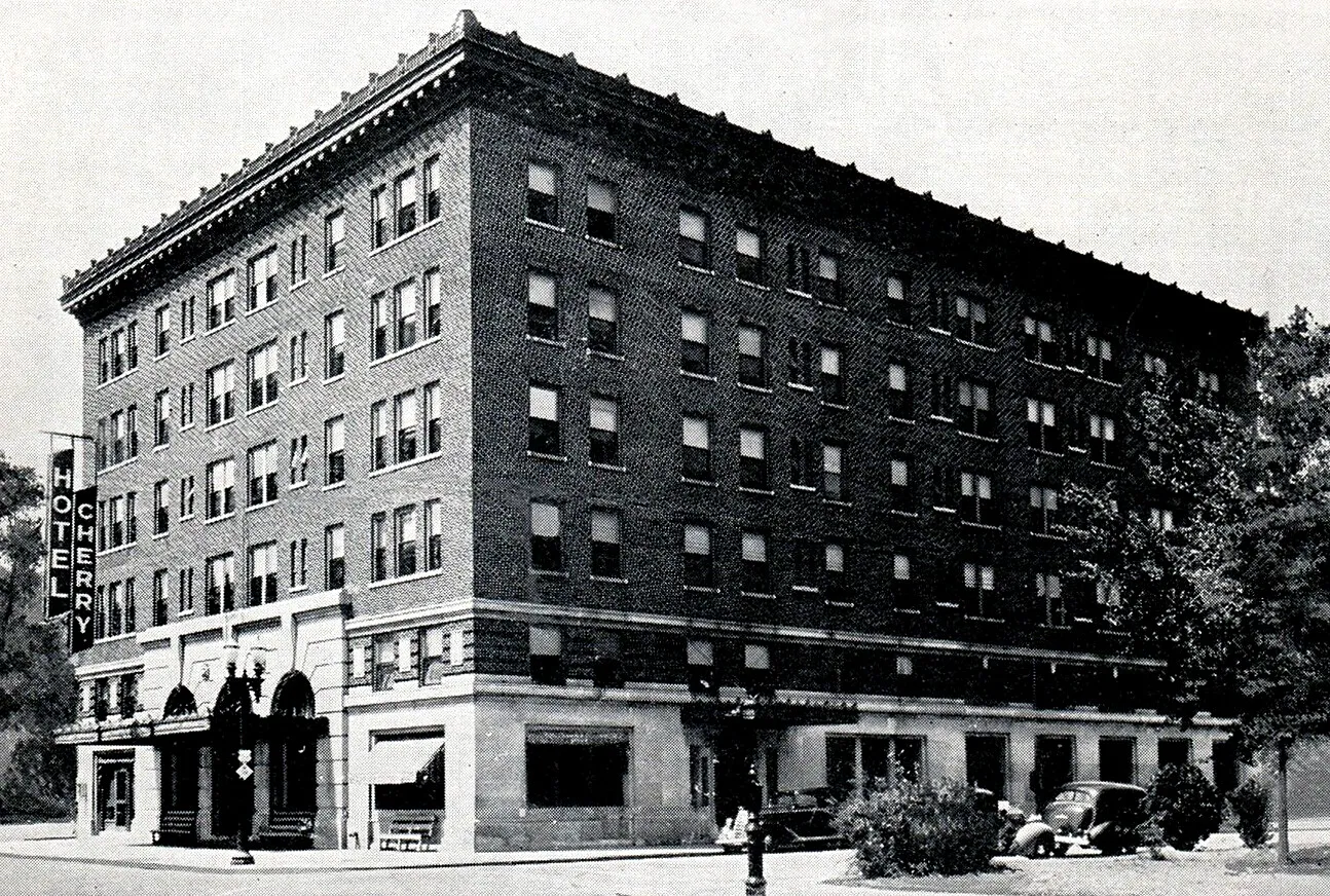 Vintage view from the south