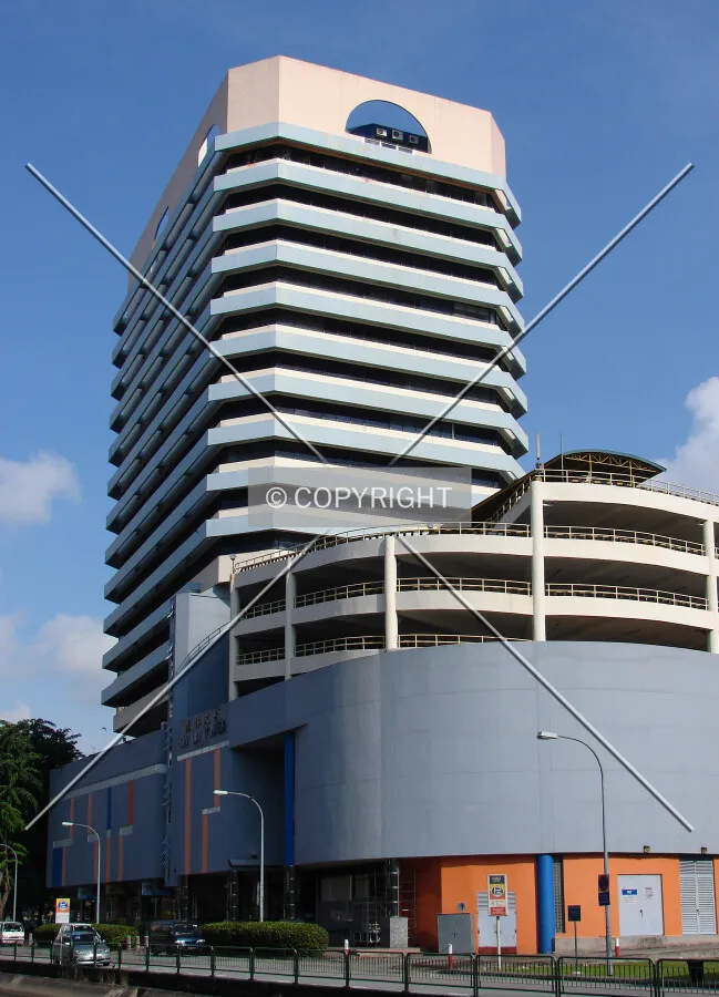 View from the east