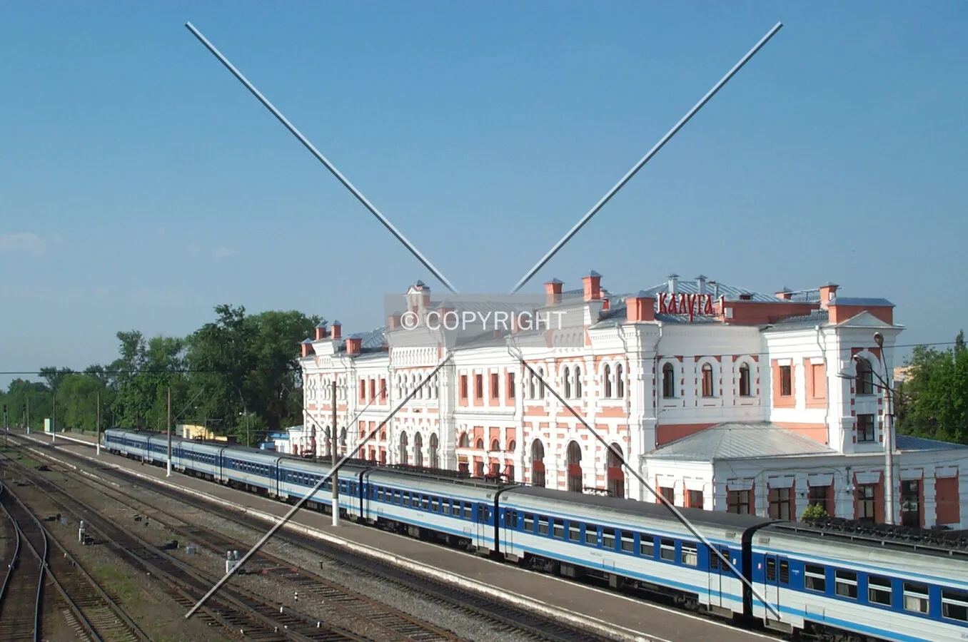 The main railway station