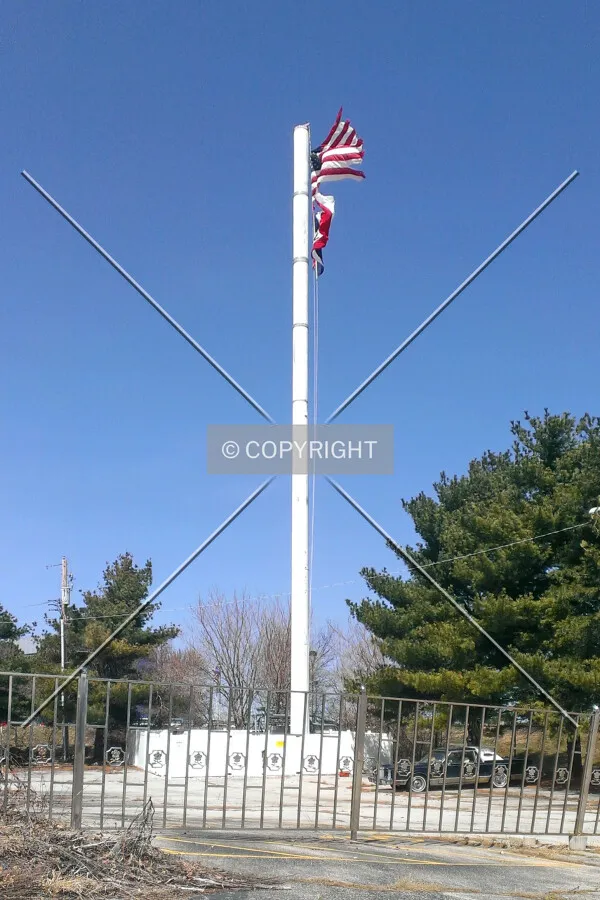View from the east; April 1, 2014