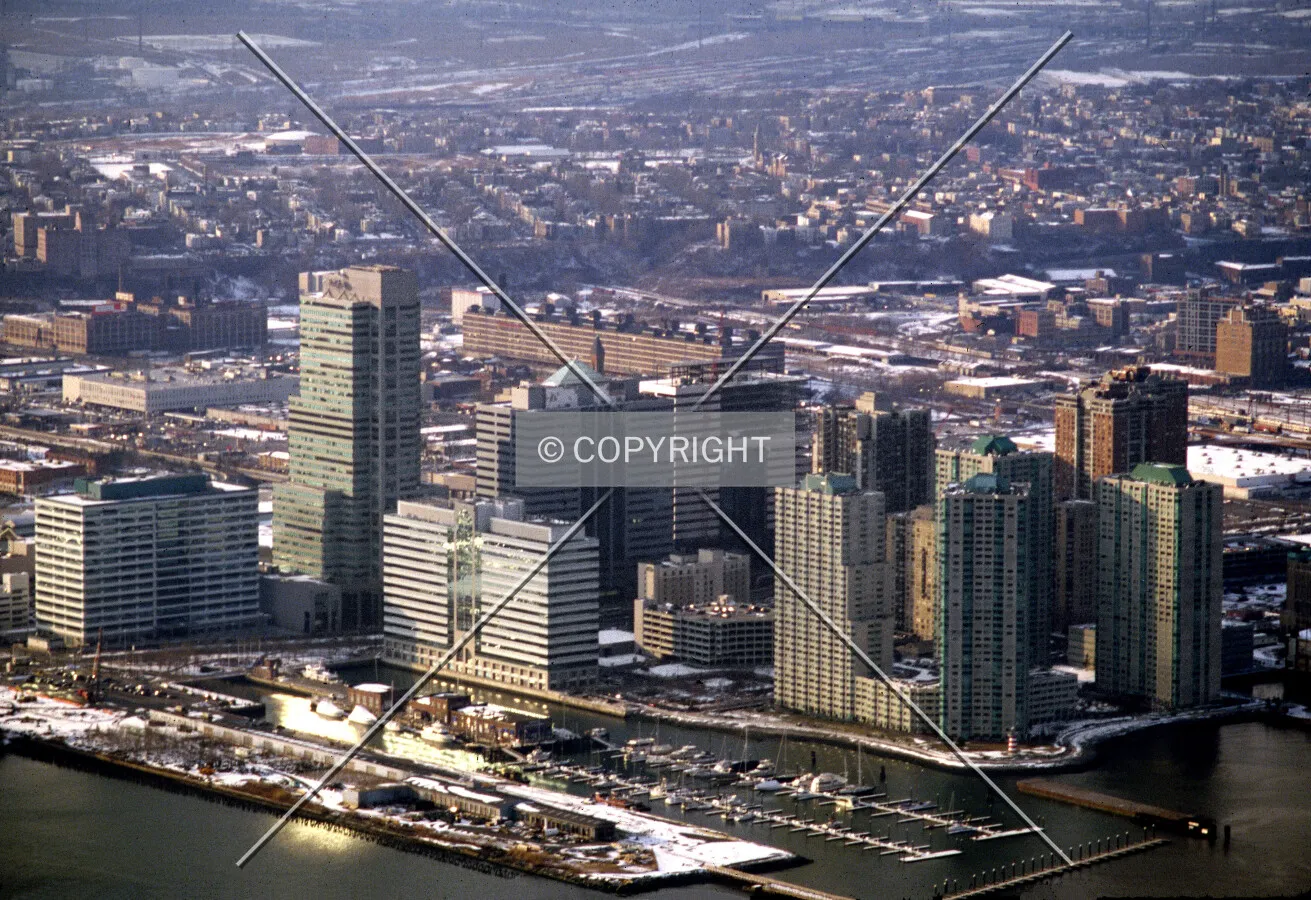 View northwest from the World Trade Center