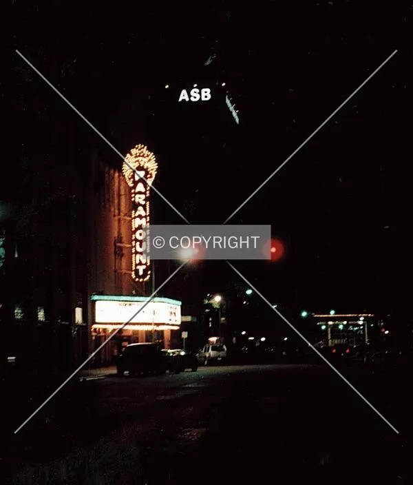 Abilene's 1930 Paramount Theatre, view from Pine Street