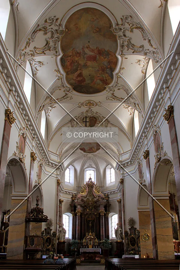 Nave viewed from the west end