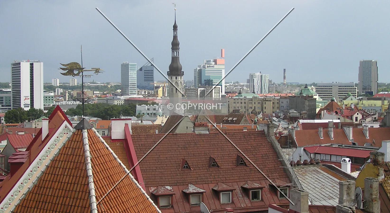 Skyline from Toompea Hill
