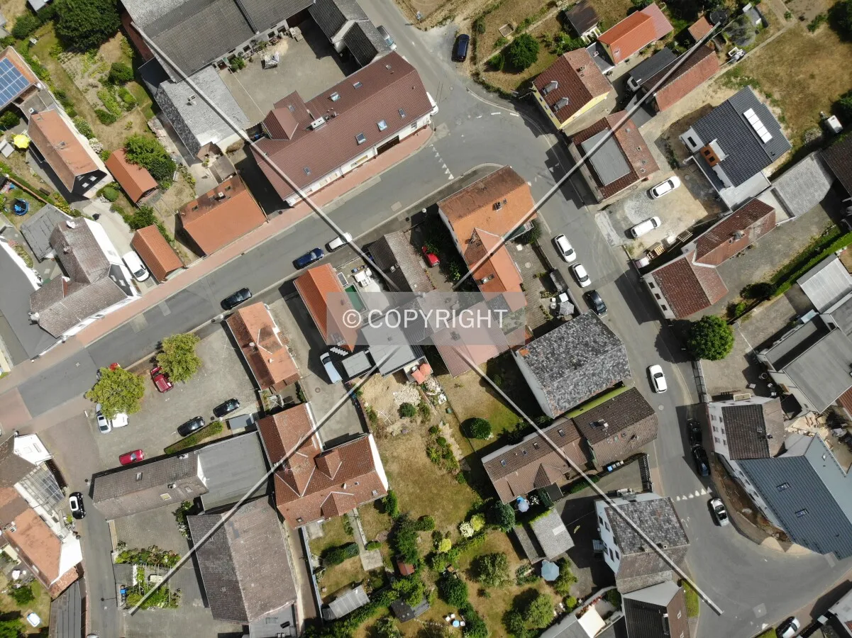 Houses from above