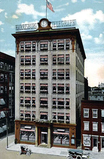 View from the east