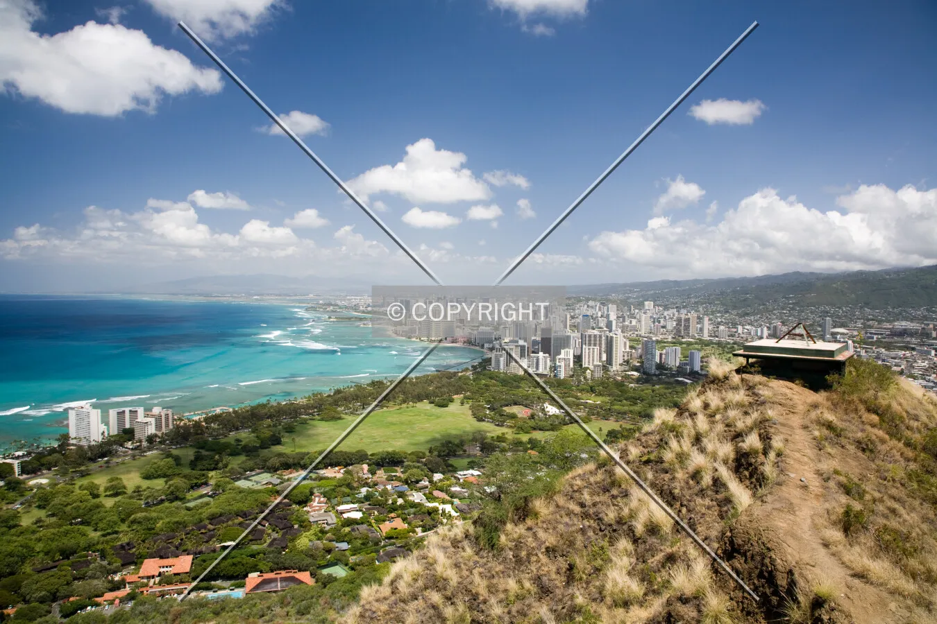 View from Diamond Head