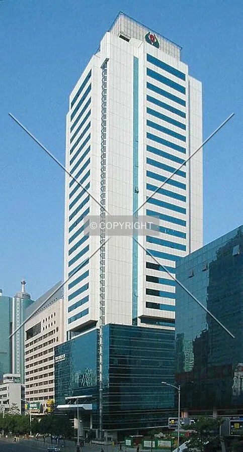 Viewed from footbridge at junction of Renminnan Lu and Shennan Lu