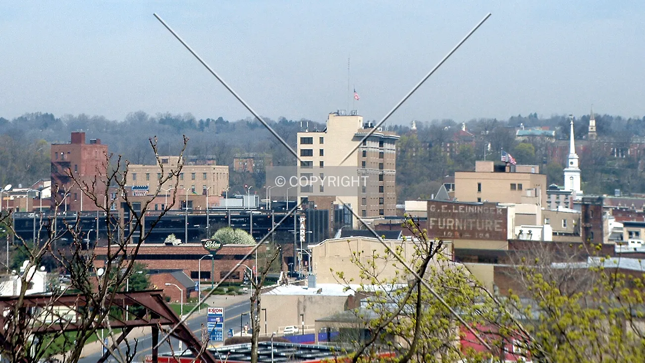View from the south