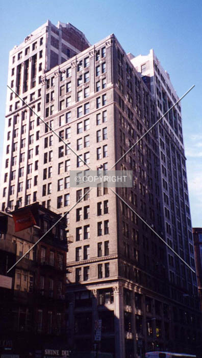 View from north along Broadway