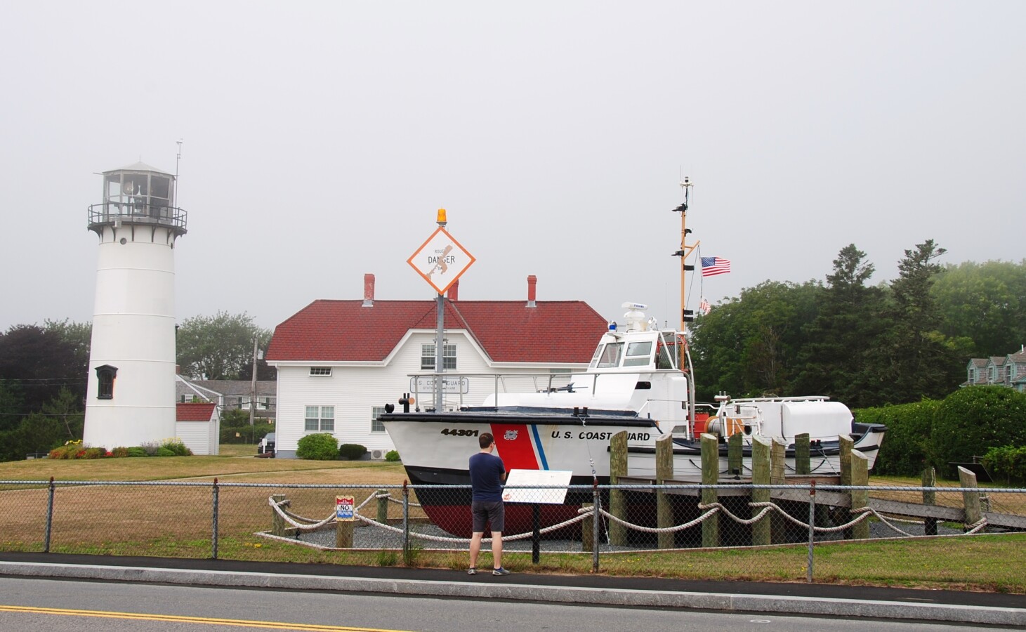 View to the west