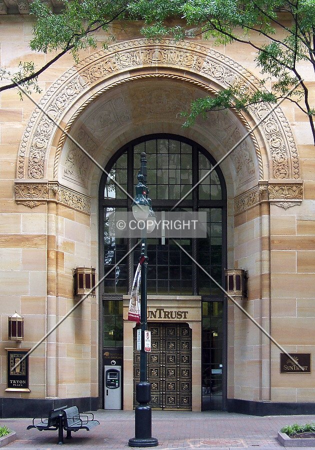 Main entrance on Tryon Street