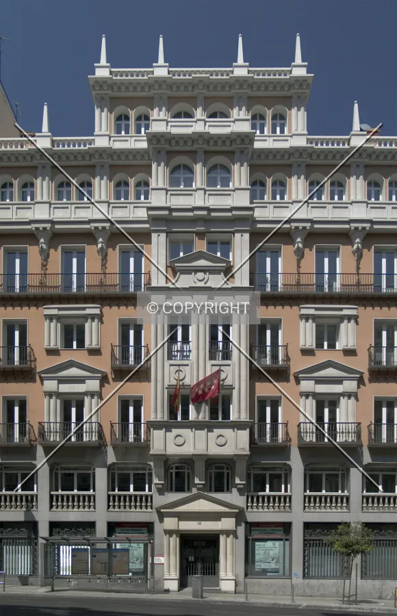 View from across Gran Via