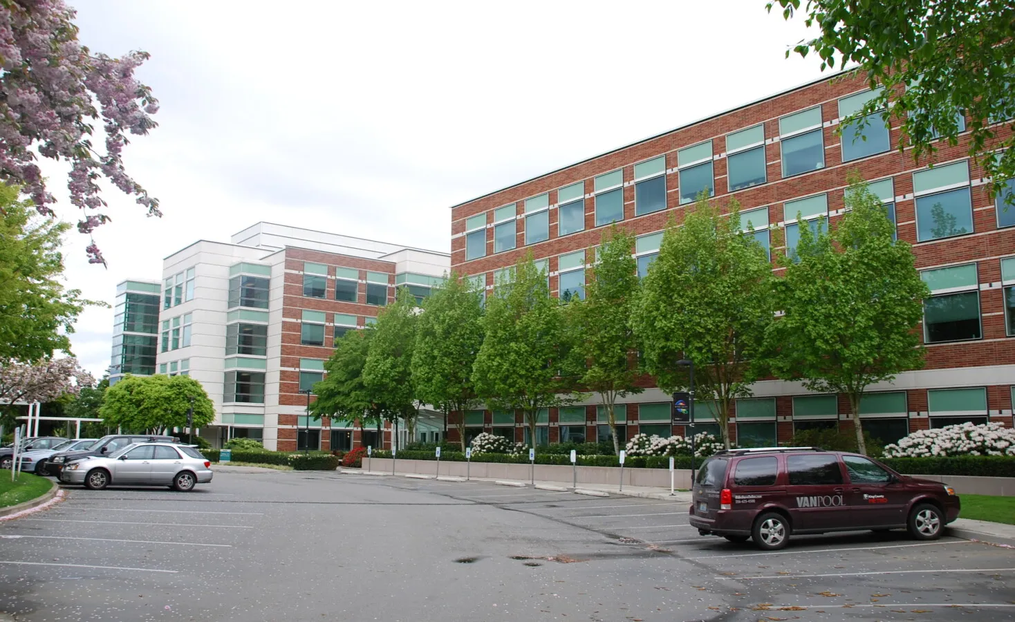 View from the car park