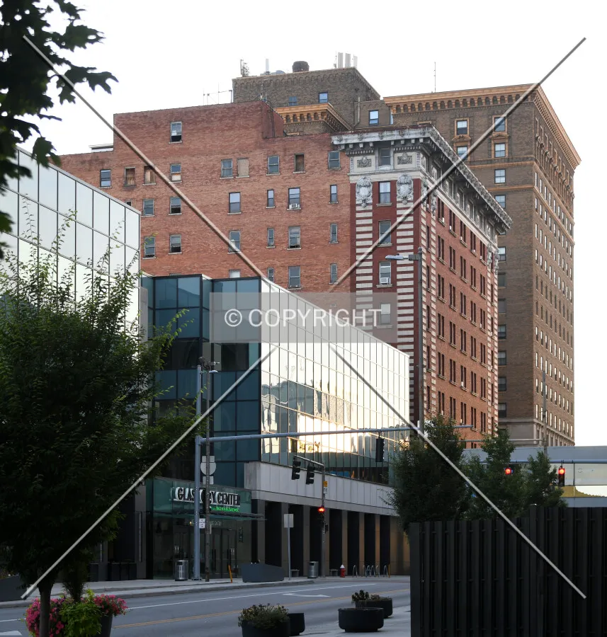 View from the east