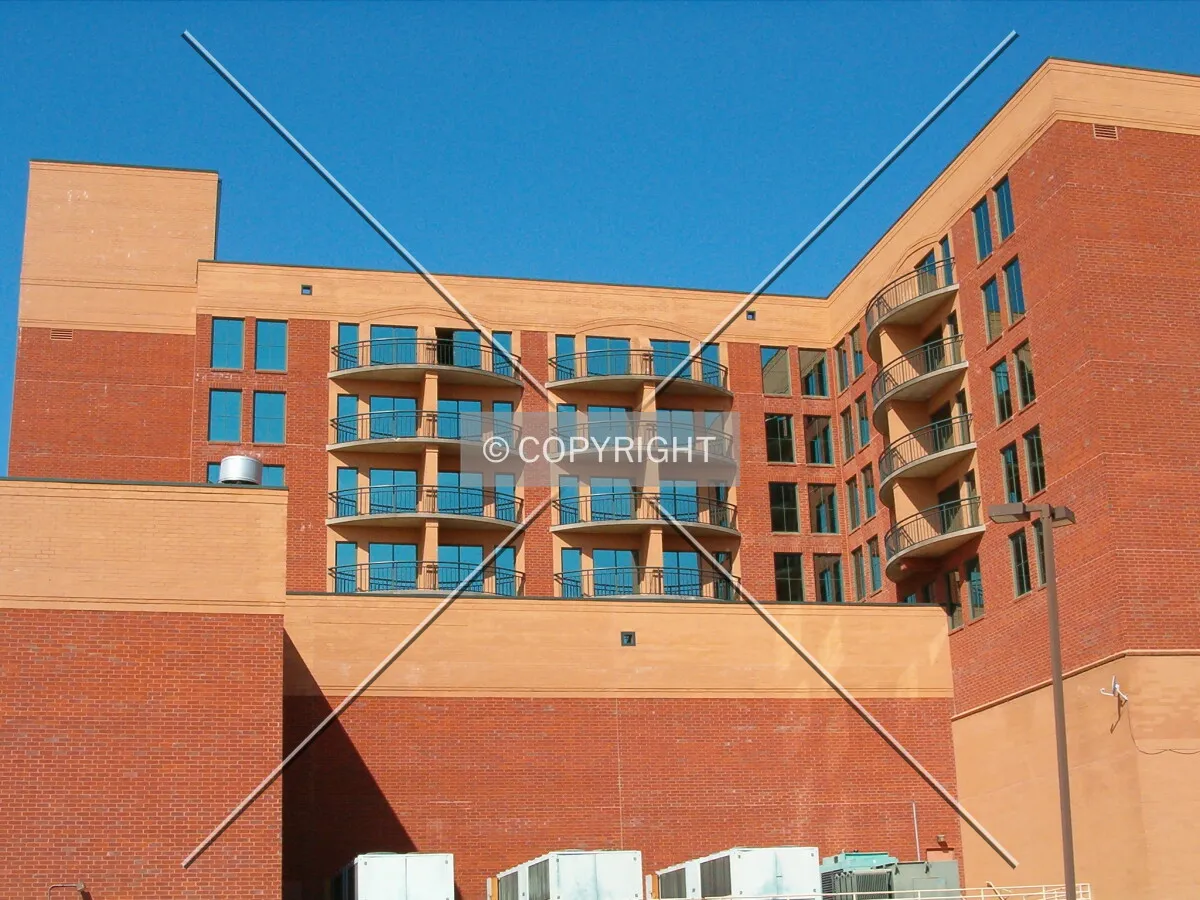 View looking northwest from property