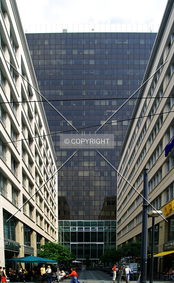 As seen from Friedich strasse