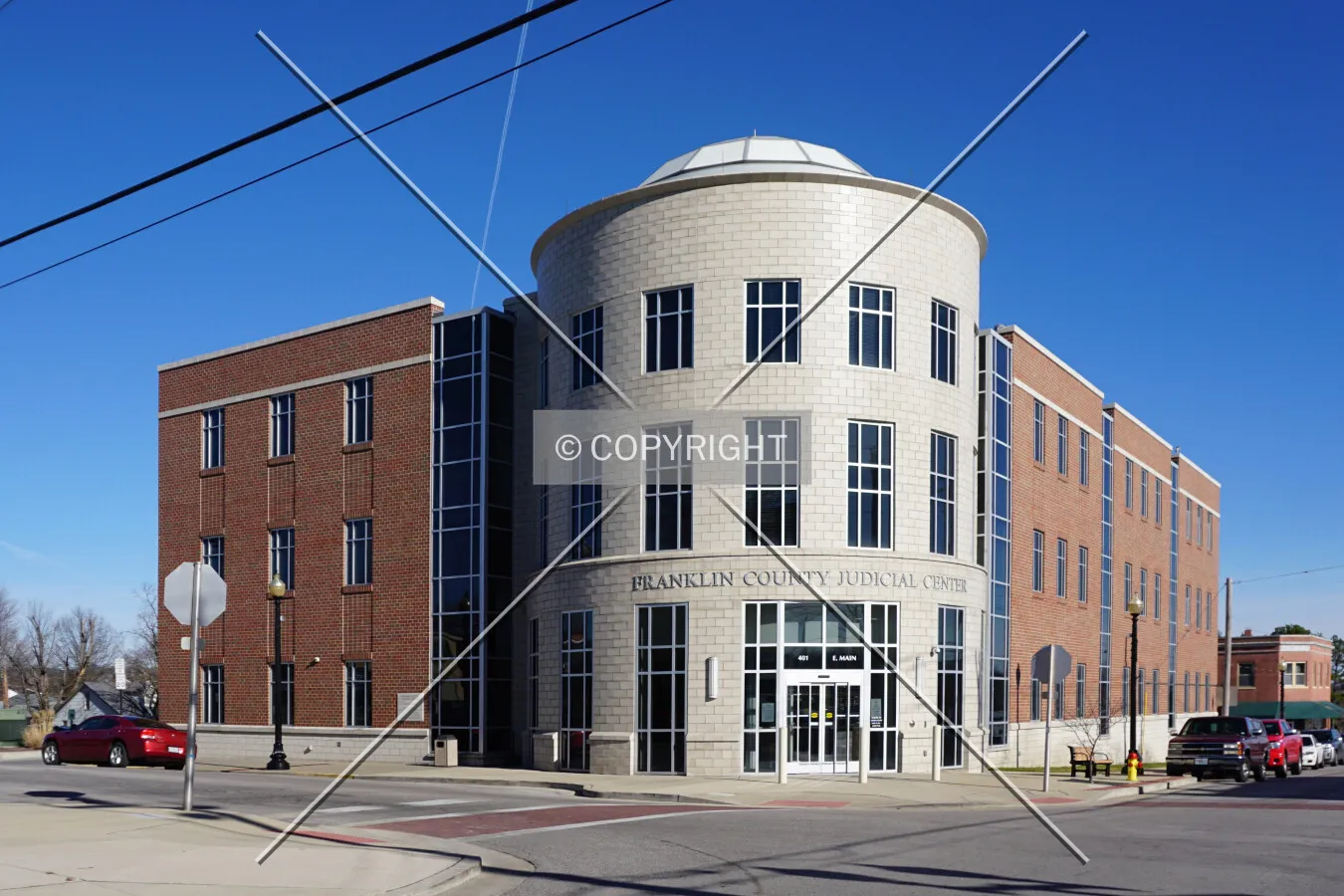 View from the southwest; January 5, 2016
