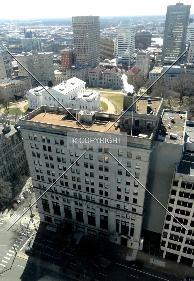 From City Hall to the northeast