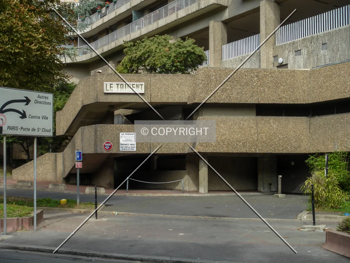 Base of the building