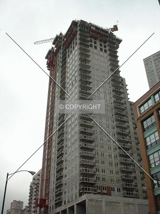 Southwest corner from Wabash Avenue