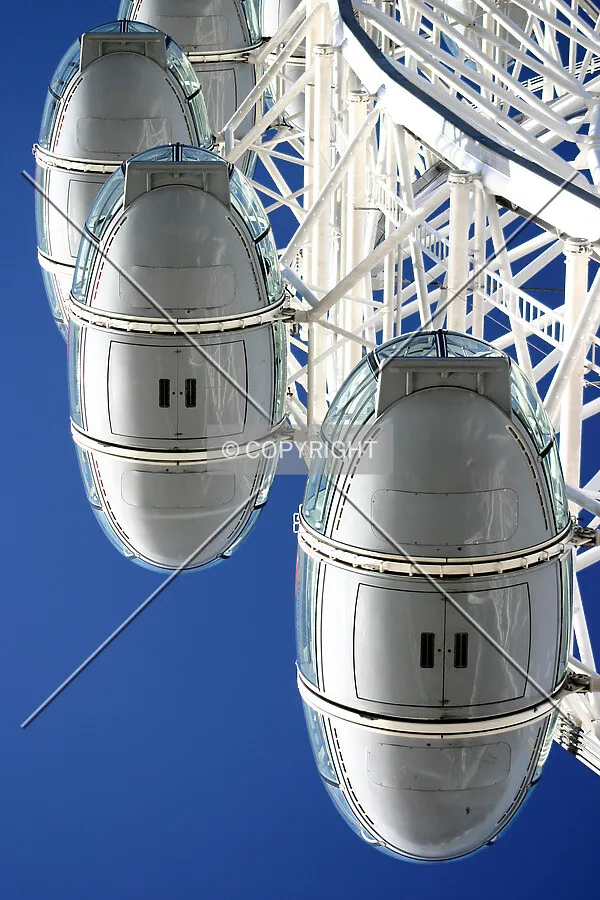 Looking up at capsules
