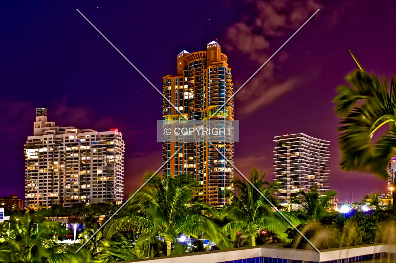 Portofino Tower, Miami Beach, Florida, U.S.A.
