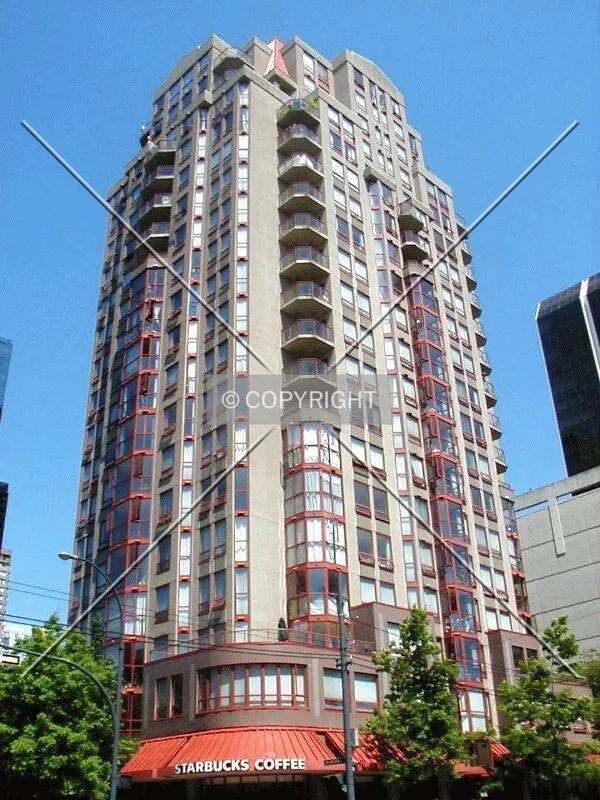 View from southeast corner of Howe & Helmcken