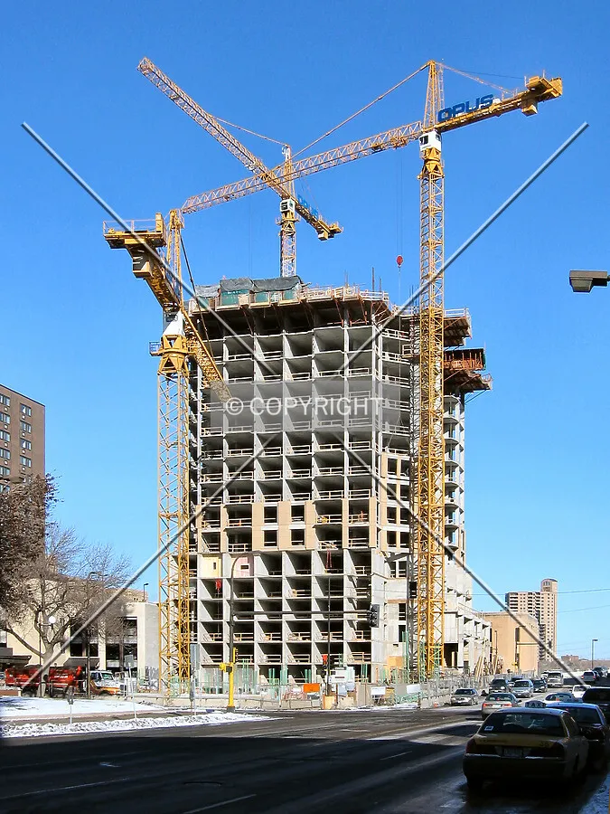 View to north along 3rd Avenue South