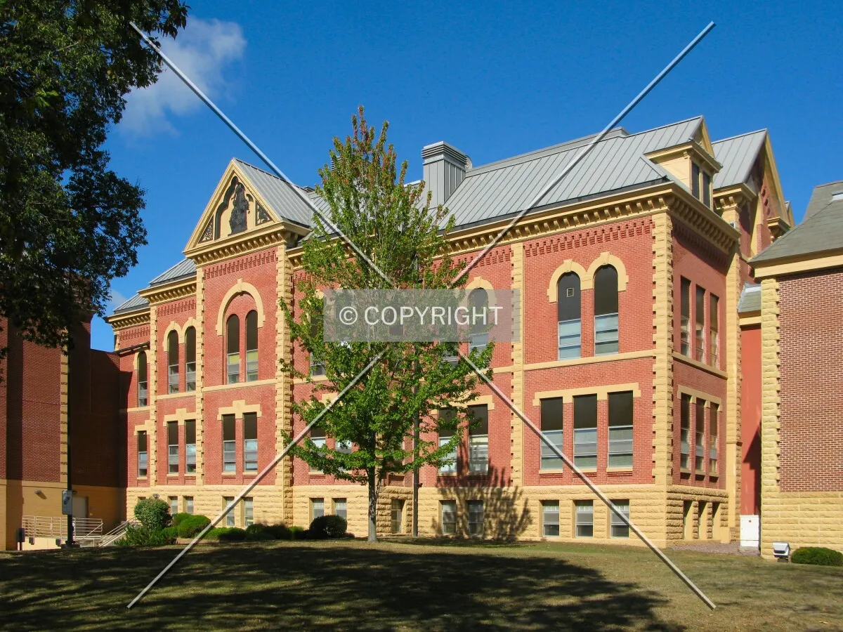 View to the west from 1st Street South