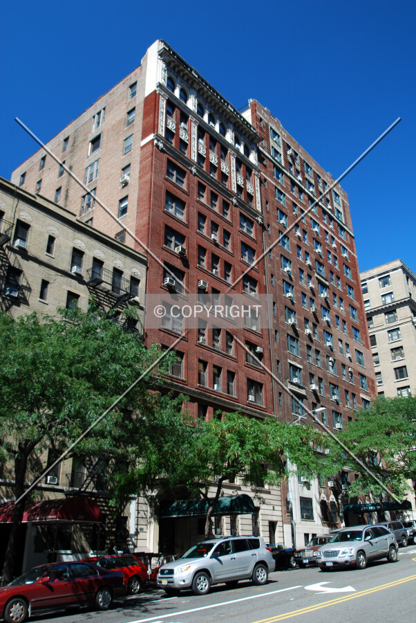Viewed along West End Avenue