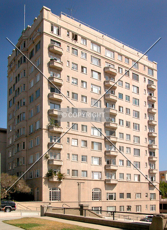 South and west facades