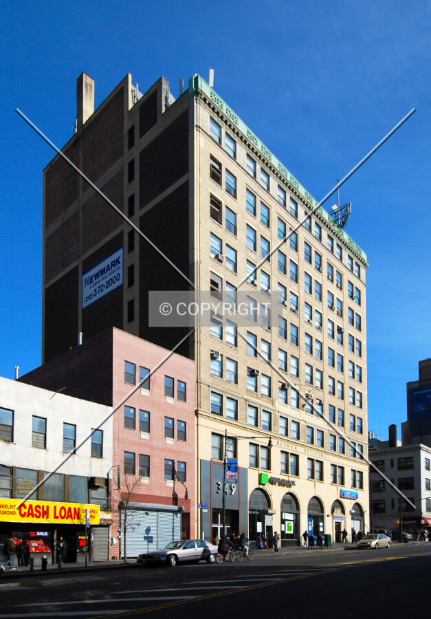 Viewed along East 149th Street