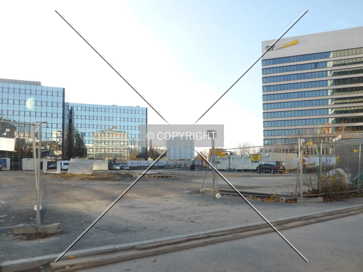 Construction site of the Swatch Group building in Eschborn
