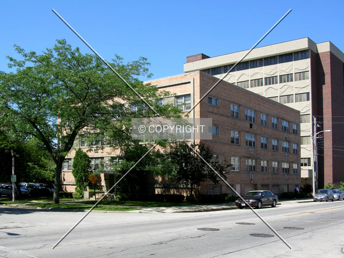 From across East Capitol Drive to the northeast
