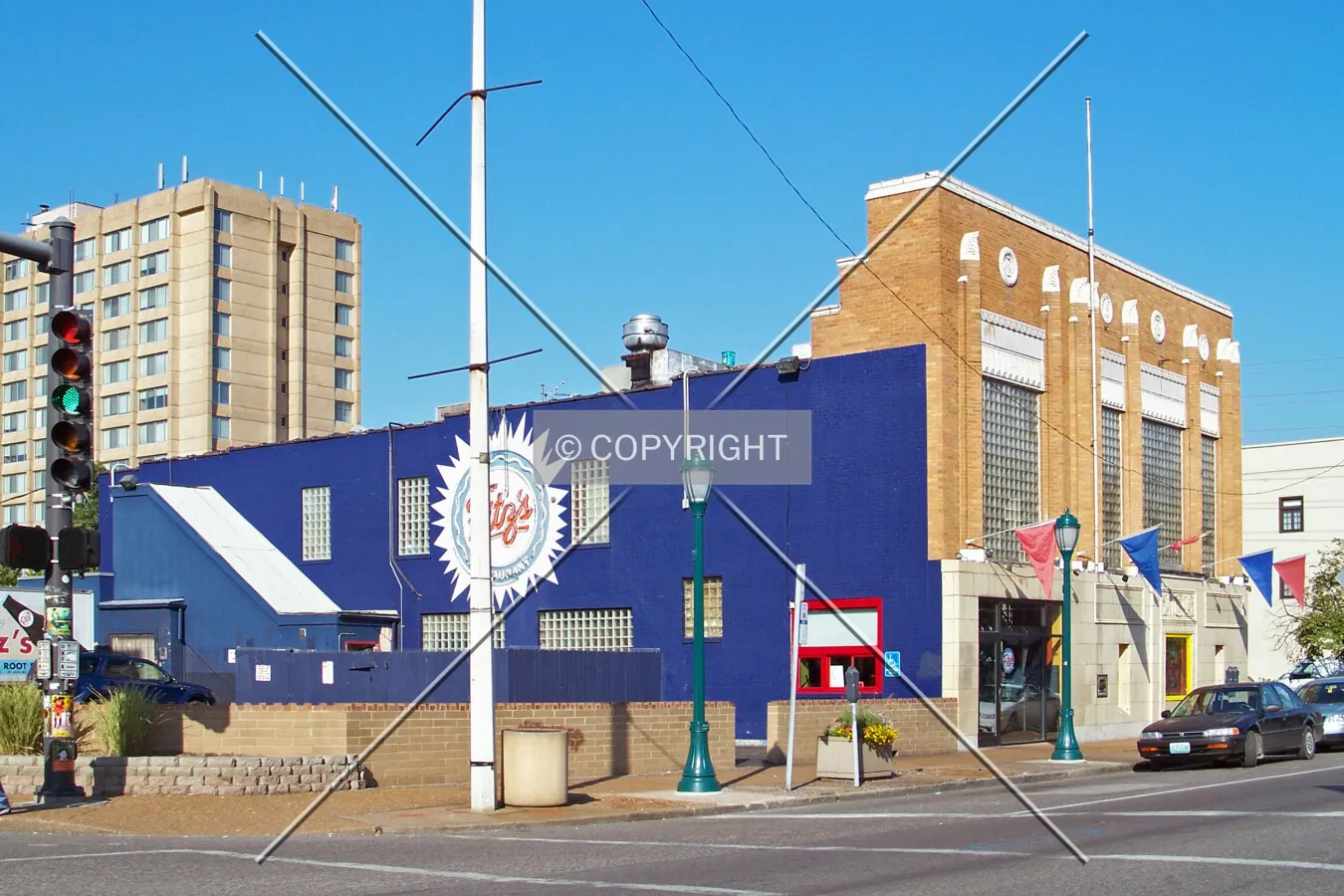 View from the southwest; September 10, 2008