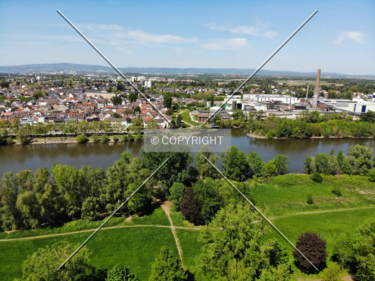 Panorama Mainz-Kostheim (part of Wiesbaden)