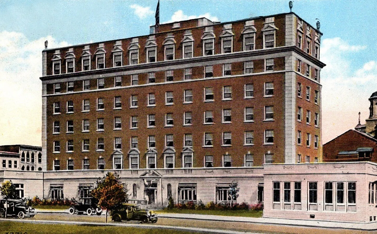 Vintage view from the west