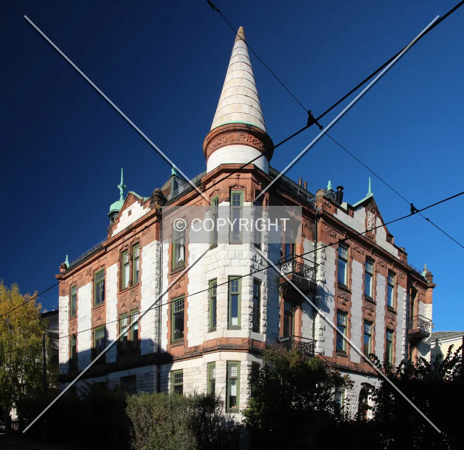 View from Riddervoldsgate