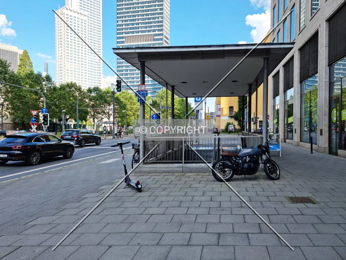 Subway entrance