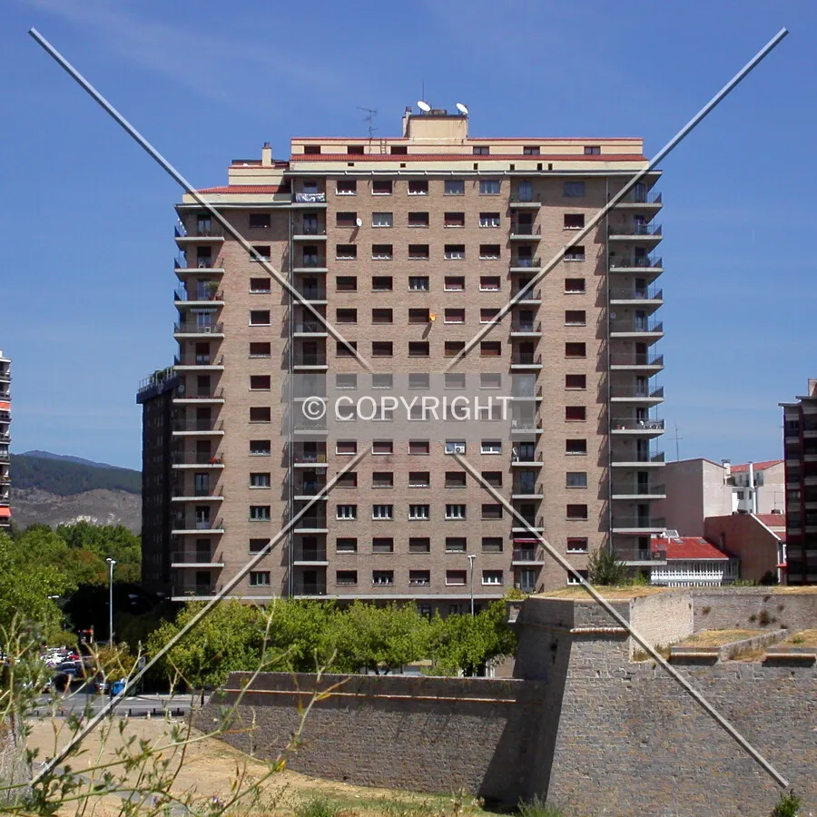 As seen from La Ciudadela