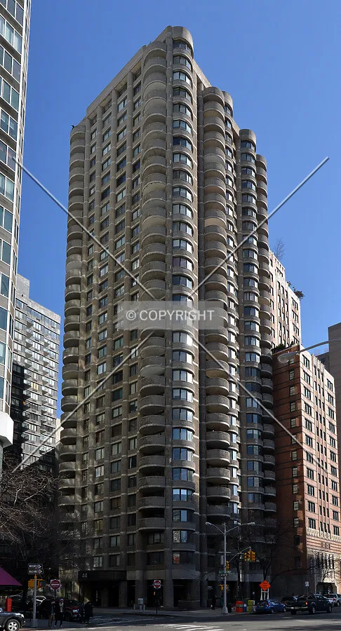 View from the northwest at Columbus Avenue and 62nd Street