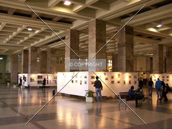 Front lobby, looking northeast